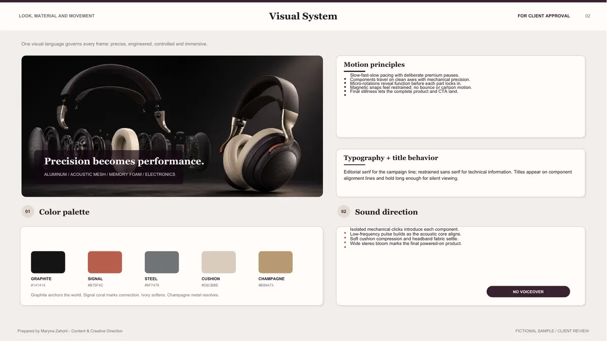 Motion Design Approval, page 2